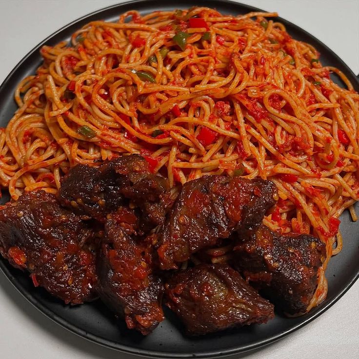 A warm bowl of jollof rice